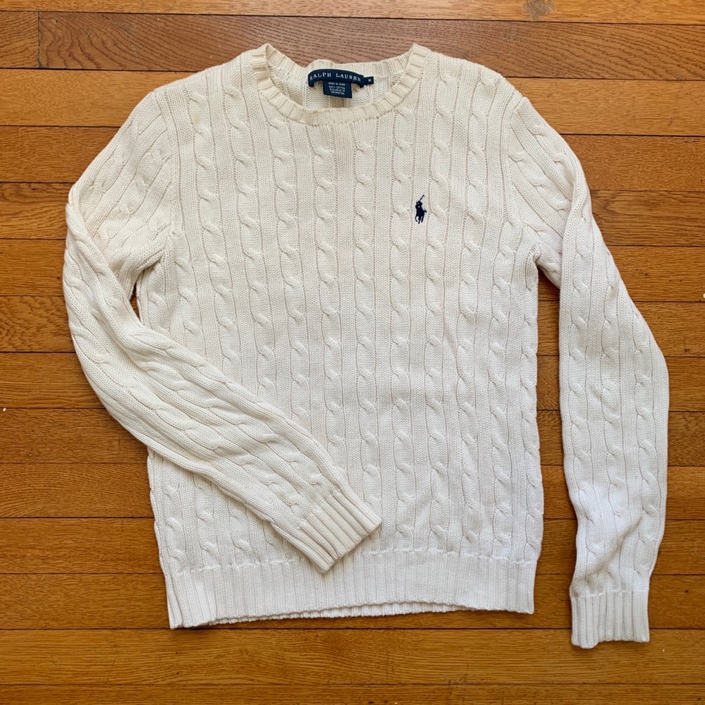 Ralph Lauren cable knit sweater